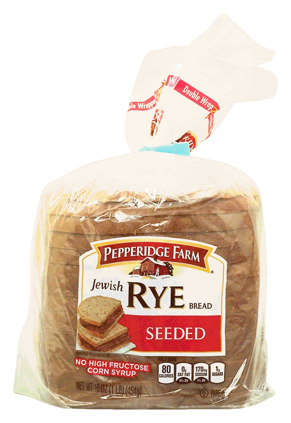 Pepperidge Farm Bread Jewish Rye Seeded Full-Size Picture